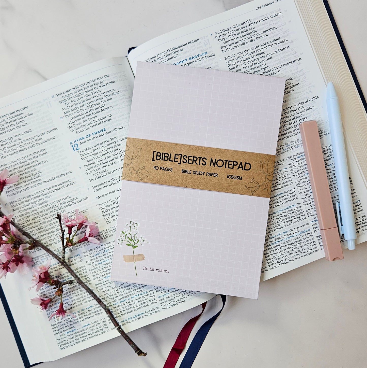 Mauve Pink [BIBLE]SERTS Stationery